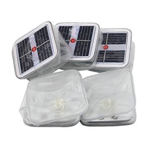 Linternas Solares Inflables Cuadradas para Camping, Luz de Emergencia - Product Image 3