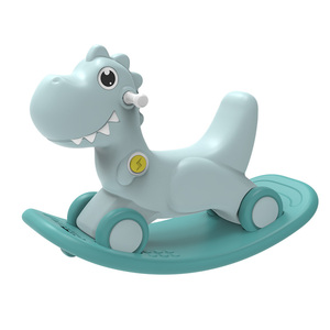 Caballo Balancín Xinqi para Niños Pequeños, <span class=keywords><strong>Columpio</strong></span> Infantil, Caballo Balancín de Dinosaurio para Bebés, Equipo de Juegos para Interiores en Oferta - Product Image 1