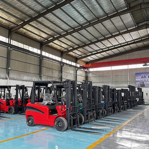 Carretillas elevadoras eléctricas automatizadas inteligentes de servicio pesado <span class=keywords><strong>40</strong></span> toneladas carretilla elevadora eléctrica de batería de litio de 10 toneladas con neumático sólido a la venta - Product Image 6