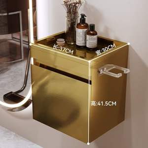 Barber Hairdresser Beauty Hair Salon Tool <b>Cabinet</b> Stainless steel tool <b>cabinet</b> Hair Salon Station <b>Wall</b> Hanging Salon <b>Cabinet</b> - Product Image 1