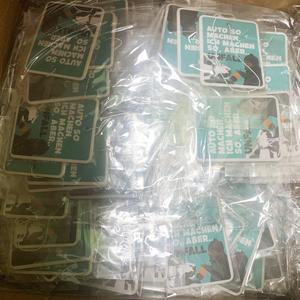 <span class=keywords><strong>D</strong></span>ésodorisants en papier suspendu bon marché en vrac, différents parfums <span class=keywords><strong>d</strong></span>ésodorisants pour voiture - Product Image 4