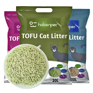 Litière zeolite tofu lavable pour chat, contrôle des mauvaises odeurs, 1 pièce, 2020