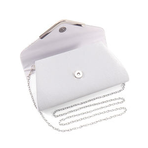 Bolso de mano elegante y elegante para mujer, bolso de hombro de banquete de moda con decoración metálica - Product Image 3