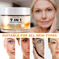 Crème anti-âge 7-Active Matrix Collagène Rétinol Acide hyaluronique Pénétration multicouche Remodelage instantané du contour Renouvellement doux