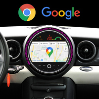 Écran multimédia de voiture Android 13 pour MINI R55 R56 R58 R60 F56 F58 2007-2016, système IPS tactile, WIFI, Carplay, GPS, Navi, Google Player