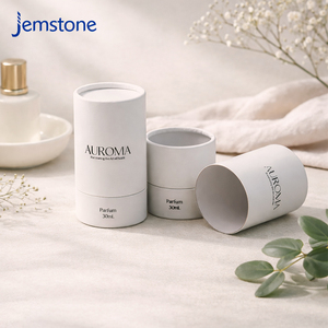 Custom Design Recyclable Essential Oil Cardboard Tube Box Packaging Luxury 30ml Perfume <b>Bottle</b> Candle Paper Tube Packaging - Product Image 5