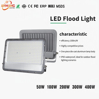 Projecteur LED Haute Puissance pour Sites Miniers et Industries Lourdes 150W 200W 300W 400W Étanche IP65 pour Entrepreneurs EPC