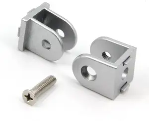 YouQi Aluminum 2020/3030/4040 T Slot Extrusion Accessories Metal Die Cast Pivot Joint Hinge Connector Profile