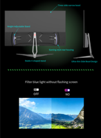 Kundenspezifischer OEM ODM 27-Zoll Flachbildschirm 2560*1440 QHD 2K 240Hz Gaming-Monitor Heim-Gaming-Computerbildschirm für Desktop
