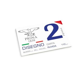 PIGNA - Album de dessin PIGNA2, 20 feuilles, papier brut - Product Image 1