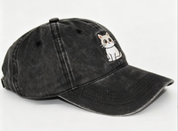 Op maat gemaakte geborduurde baseballcap - Gepersonaliseerde snapback pet met Argyle & fruitmotieven voor outdoor vis- en jachtavonturen