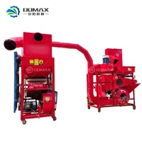 Machine à décortiquer les arachides à prix abordable avec ventilateur et tambour d'alimentation 380V 50Hz