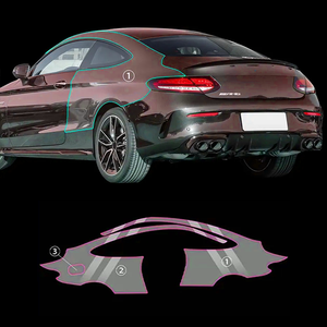 Haute qualité tpu PPF7.5MIL clair <span class=keywords><strong>Film</strong></span> automobile garantie 6 ans prédécoupé pour Mercedes BENZ C-CLASS C205 AMG C43 coupé 2019-2023 - Product Image 4