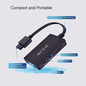 Adaptador de N64 a HDMI con Salida de 720P/1080P, Convertidor HDMI Universal para N64/SNES/GameCube/PS1/NES, Conexión y Uso Inmediatos - Product Image 2