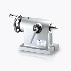 TJ-125 loạt (Hướng dẫn sử dụng tailstock) Đài Loan Máy tiện hướng dẫn sử dụng tailstock bộ phận 4th trục quay bảng với tailstock - Product Image 1