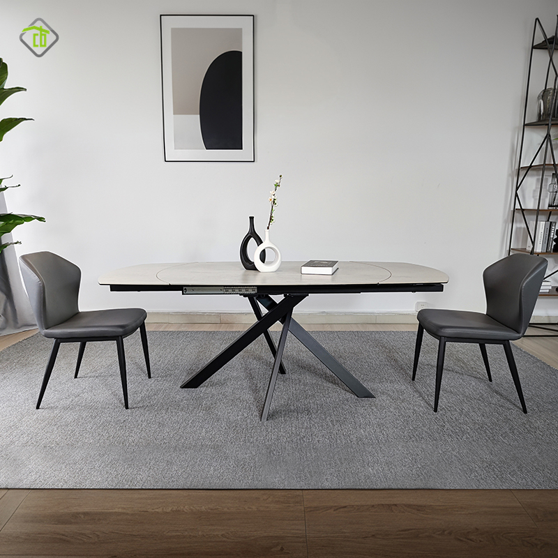 Premium Classic Modern Dining Room Furniture - Slate Top