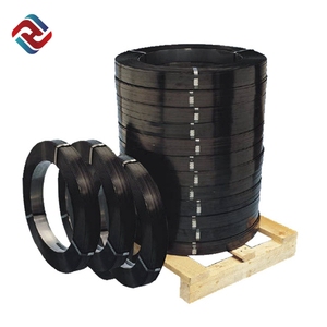 Q235钢捆扎3/4涂漆黑色钢捆扎金属带条 - Product Image 5
