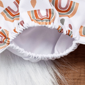 Happyflute Basic Taille Unique Réglable <span class=keywords><strong>Lavable</strong></span> Poche Nappy Couvre Couches Lavables Réutilisables pour Bébés <span class=keywords><strong>Insert</strong></span> Imprimé Caractéristique - Product Image 5