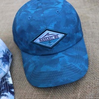 Casquettes de papa non structurées de haute qualité, personnalisées, avec logo tissé, 6 panneaux, entièrement imprimées, pour l'extérieur, le surf, l'été et la plage, vente en gros