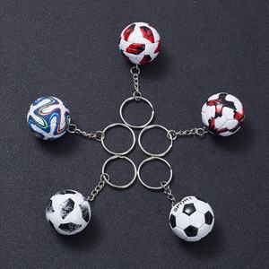 Mini Llavero de Cuero PU con Balón de Fútbol, Colgante para la Copa Mundial 2026, Accesorios para Fanáticos del Fútbol - Product Image 3