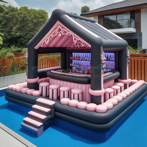 Bars de jardin gonflables d'extérieur en PVC pour événements festifs, bar flottant gonflable pour piscine avec s - Product Image 5