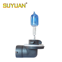 Ampoule halogène pour voiture SUYUAN de haute qualité en verre de quartz 12V 27W 881 Super White H27W/2 Garantie 1 an pour les feux antibrouillard des véhicules