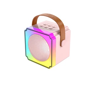 Xách tay mini Loa LED ánh sáng P8 5.3 Hifi Hệ thống loa với kép không dây Microphone trẻ em Đồ chơi trẻ em Quà tặng - Product Image 6