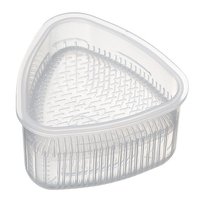 Треугольная Пластиковая форма для приготовления суши, рисовых шариков, набор форм Onigiri, кухонные гаджеты, прозрачные аксессуары Bento