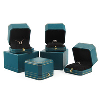 Support Body High End Vitrine Marke Big Vintage Small Trinket Ohrring Großhandel Leder Nachhaltige Schmuck verpackung
