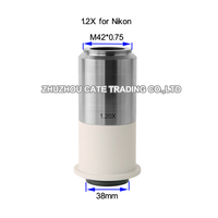 Adaptateur de montage de Microscope M42, oculaire, 1,5 x, pour Microscope Olympus, Nikon, Leica