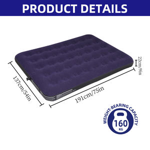 Vente en gros <span class=keywords><strong>Matelas</strong></span> gonflable simple King Size pour l'extérieur Tente de voyage <span class=keywords><strong>Matelas</strong></span> pour lit gonflable Lit pliable confort <span class=keywords><strong>sans</strong></span> pompe - Product Image 4