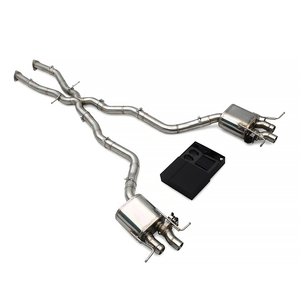 Sistema de Escape de Acero Inoxidable, Silenciador Catback con Diseño de Tubo en X para Bentley Continental GT C/GTC V8 4.0T 2014-2017 - Product Image 1