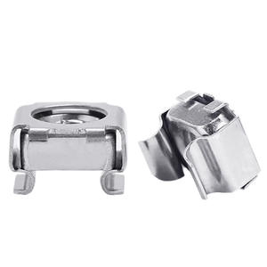 Écrou à <span class=keywords><strong>pince</strong></span> en acier inoxydable 201/304 M4M5M6M8M10 avec écrou à cassette d'armoire à <span class=keywords><strong>cage</strong></span> flottante zingué de l'écrou d'armoire - Product Image 4