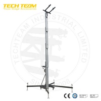 Acier 6.5m Line array manivelle stand TL-650 tour de levage pour haut-parleur cintre