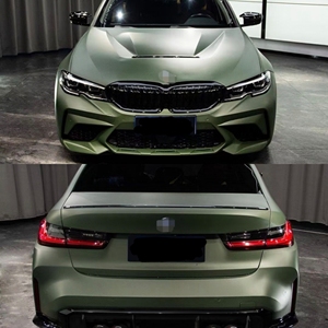 Pellicola Vinilica Verde Militare Opaca per Carrozzeria <span class=keywords><strong>Auto</strong></span>, Film Cambia Colore con Facile Rilascio dell'Aria, 1.52*17M - Product Image 6