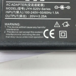 อะแดปเตอร์ไฟ AC <span class=keywords><strong>hitek</strong></span> Power Corp สำหรับ Plus220 ZEBRA 20VDC 100-240VAC 2.5A - Product Image 3