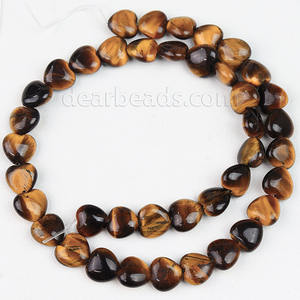 Perline a Cuore <span class=keywords><strong>in</strong></span> Pietra Dura Semipreziosa Naturale all'Ingrosso, Perline a Cuore di Cristallo Rosso, Pietra a Forma di Cuore per la Creazione di Gioielli Fai da Te - Product Image 6