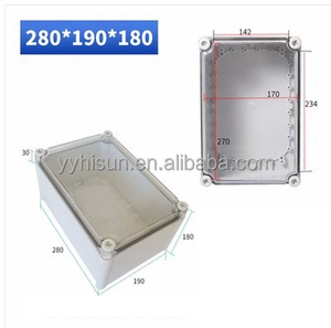 HS Ag loại IP67 <span class=keywords><strong>ABS</strong></span> PC nhựa không thấm nước tự làm điện hộp nối phân phối ngoài trời bao vây ISO9001 chứng nhận OEM - Product Image 5