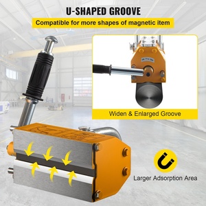 <span class=keywords><strong>500kg</strong></span> 2 Ton 3T 5Ton Mango manual Elevador magnético permanente para barra de acero de hoja de metal - Product Image 5