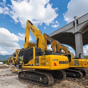 Excavatrice hydraulique Komatsu Pc200-7 Pc200-8 Pc210 Pc220 d'occasion / Bon état, d'origine japonaise, 20 tonnes, excavatrice Komatsu Pc200 d'occasion - Product Image 1