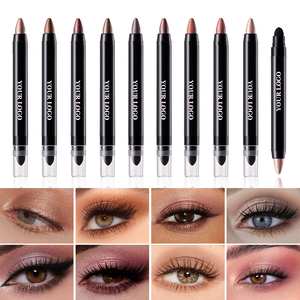 थोक 6 पीसी सुपर वाटर-प्रूफ सूखी आंखों की छाया पेन शुरुआती लोगों के लिए डबल सिर आंख छाया पेंसिल सेट करें - Product Image 3