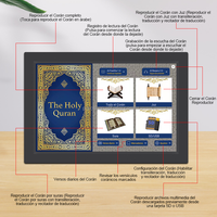 Produit phare : Lecteur Coranique Islamique LCD 10 pouces avec Android et Wi-Fi, Horloge numérique de prière musulmane avec Azan et Adhan pour le Ramadan