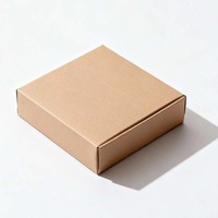 Boîte de colisage en carton ondulé recyclable avec logo personnalisé en gros pour les petites entreprises de fourrure, pliage de chaussures, vêtements, papier