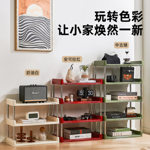 Multi Tier Storage Rack 5 Layers Plastic Standing Type For Shoes Eco Friendly Organizer Rectangle Shape - Product Image 5