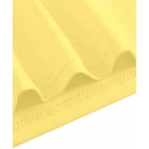 T-shirt personnalisé pour femme, col rond, jaune, manches courtes, 100% coton, jersey respirant, haut d'été - Product Image 5