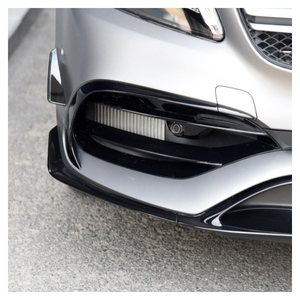 Divisor de aire delantero para <span class=keywords><strong>Mercedes</strong></span> <span class=keywords><strong>Benz</strong></span>, alerón negro brillante, Clase A, W176, A250, A45, AMG, 6 uds. - Product Image 6