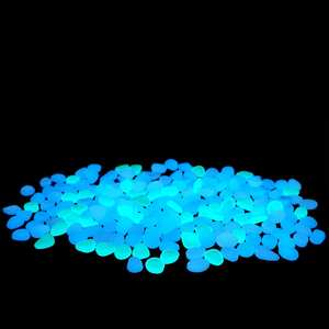 Phát sáng trong bóng tối đá tự nhiên vườn sỏi cho sân/lối đi trang trí nội thất thân thiện với môi DIY sáng màu xanh đá - Product Image 1