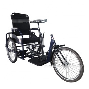 Triciclo a Mano <span class=keywords><strong>per</strong></span> Sedie a Rotelle, Veicolo <span class=keywords><strong>per</strong></span> <span class=keywords><strong>Disabili</strong></span> e Anziani - Product Image 2