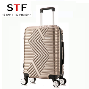 ABS bộ hành lý xe đẩy valise De Luxe trường hợp túi du lịch hành lý bền Vali du lịch đặt - Product Image 4