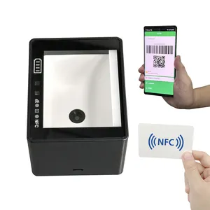 자동 NFC 스캐너 1d 2d 바코드 리더 QR 코드 액세스 제어 RFID 카드 리더 키오스크 바코드 스캐너